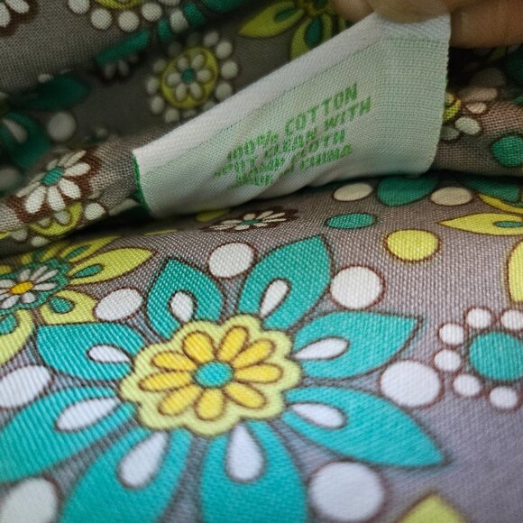 Vera Bradley Lemon Parfait Spring 2011 Retired Pattern Rachel Bag - Picture 10 of 10